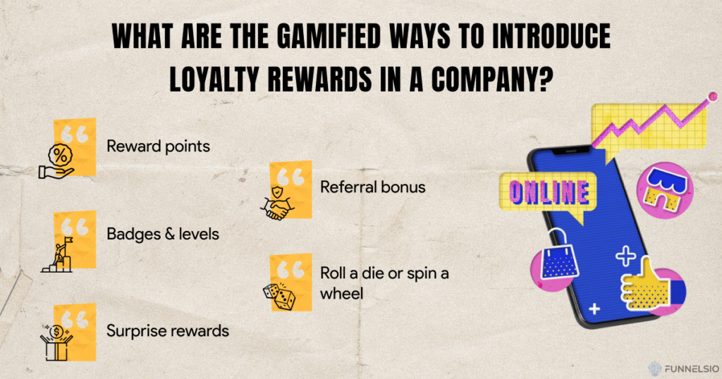 What-are-the-gamified ways to introduce loyalty rewards in a company